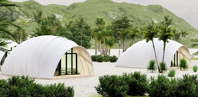 Glamping chodirlari